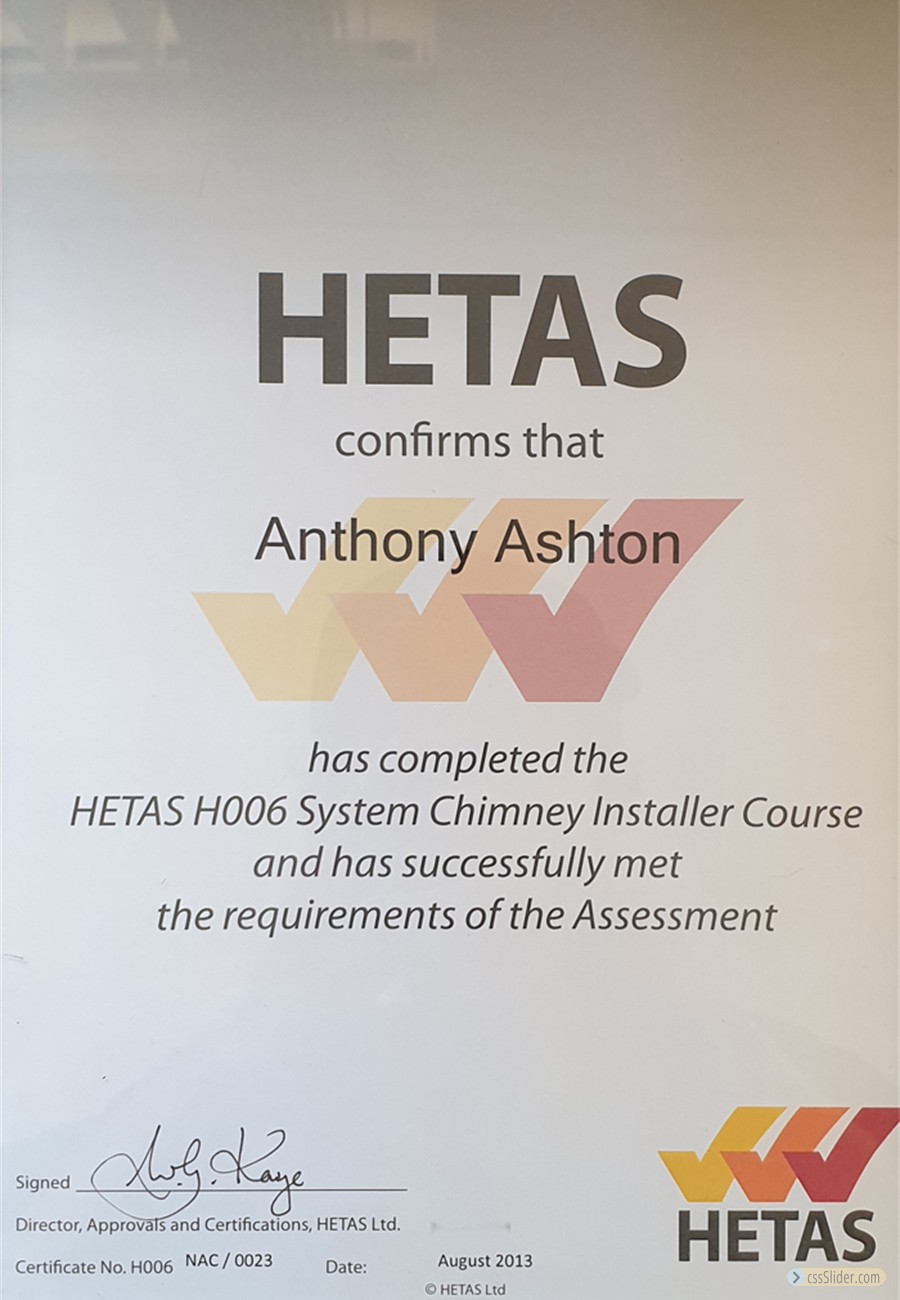 H006 Certificate.